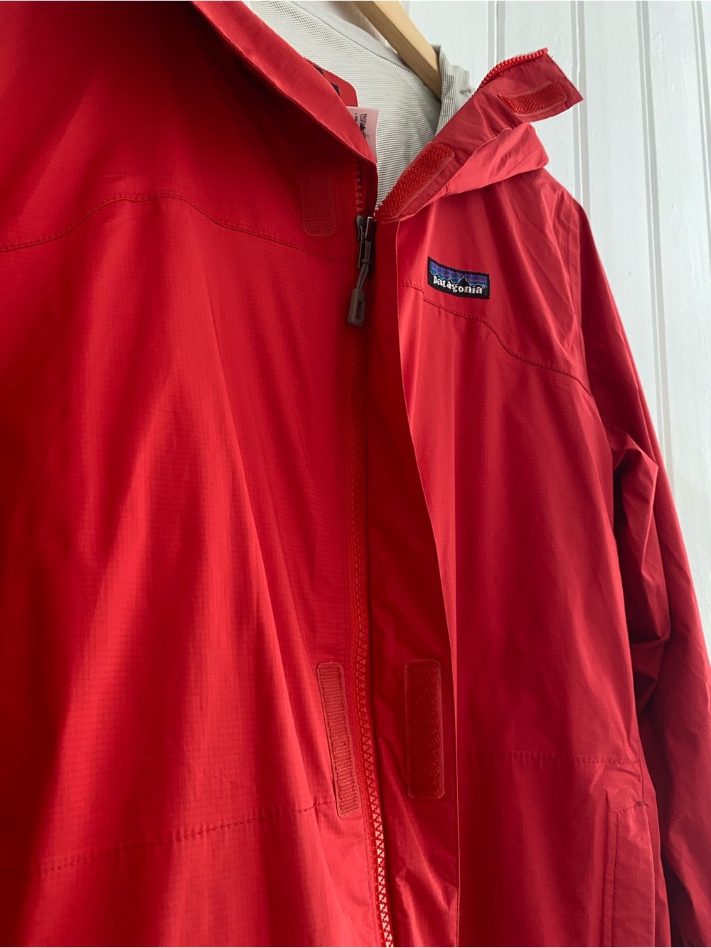 PATAGONIA h2no red rain jacket size women’s large - Picture 7 of 14